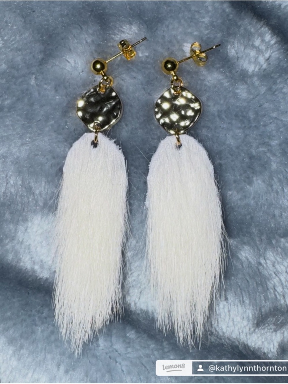 Handmade Cowhide Earrings